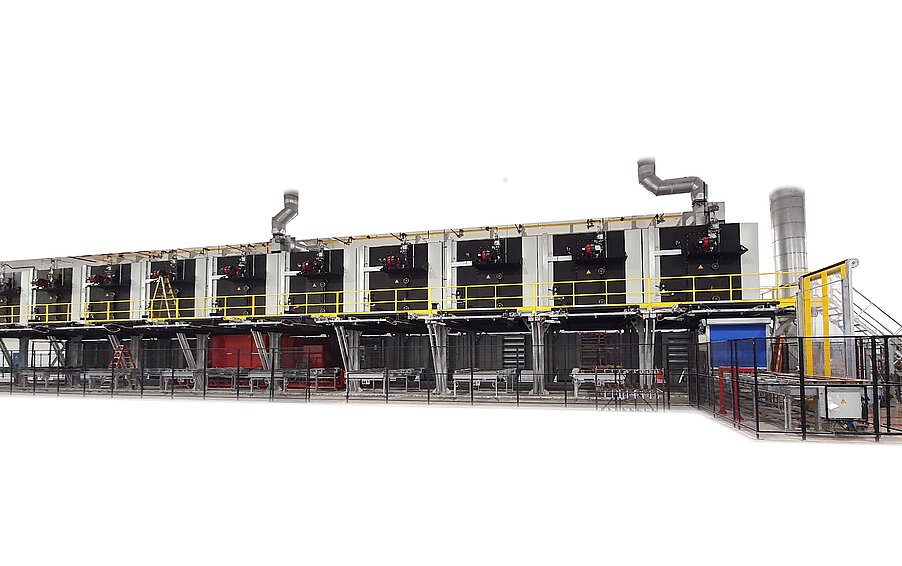 Wärmebehandlungsanlagen für Aluminium