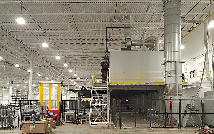 Wärmebehandlungsanlagen für Aluminium