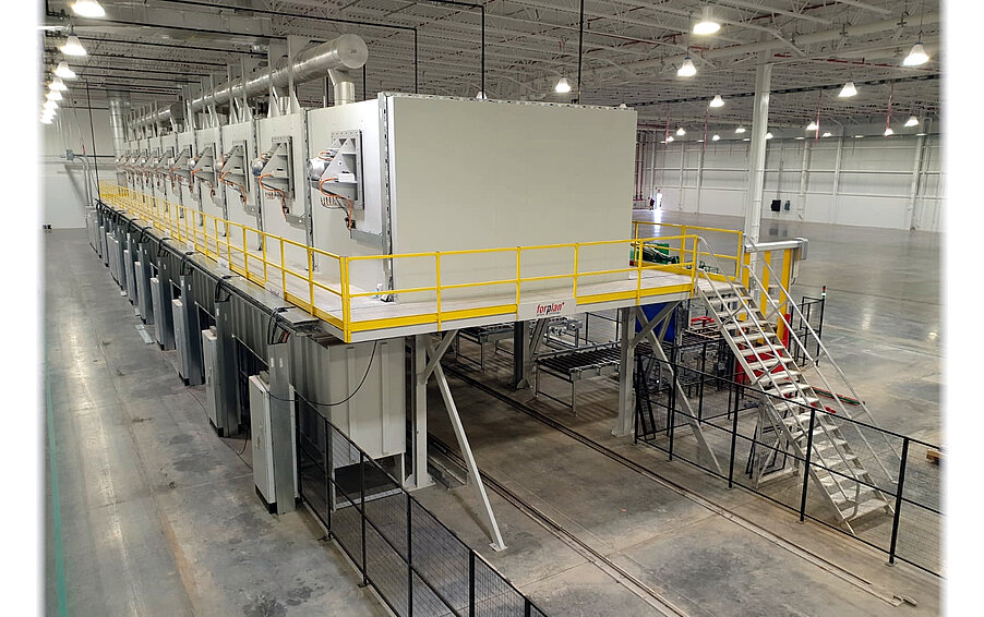 Wärmebehandlungsanlagen für Aluminium