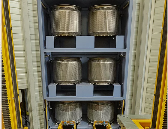 Installations de nettoyage de paniers